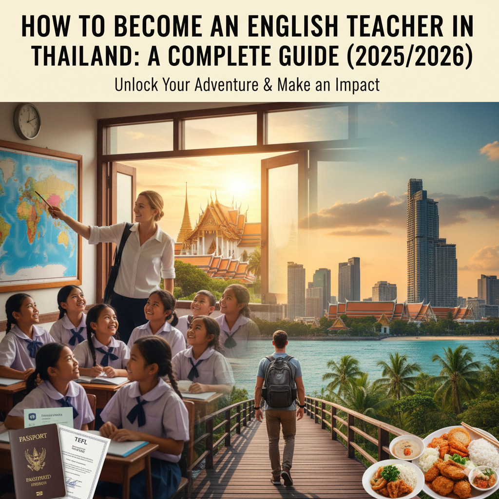 How to Become an English Teacher in Thailand: A Complete Guide (2025/2026)
